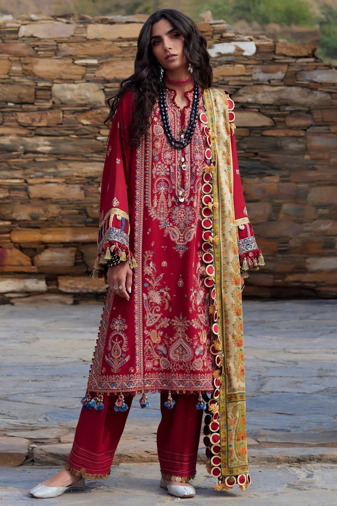 Elan | Winter Collection 24 | ELNAZ (EW24-07) - Rang-e-Khaas