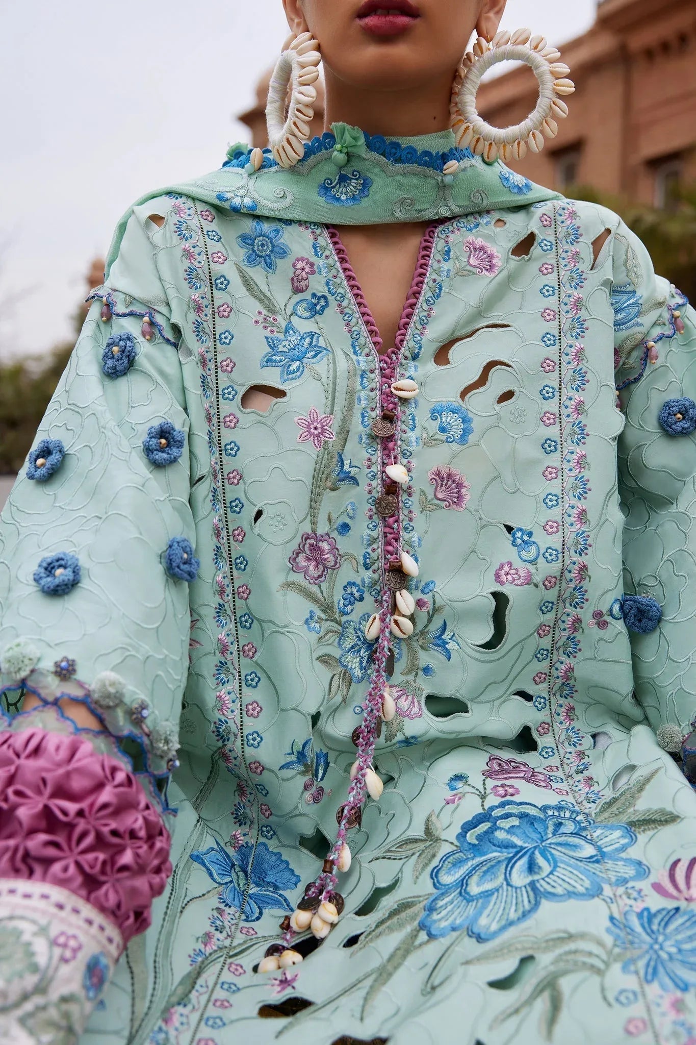 Elan | Luxury Lawn 25 | AMARA (EL25-09 B) - Rang-e-Khaas