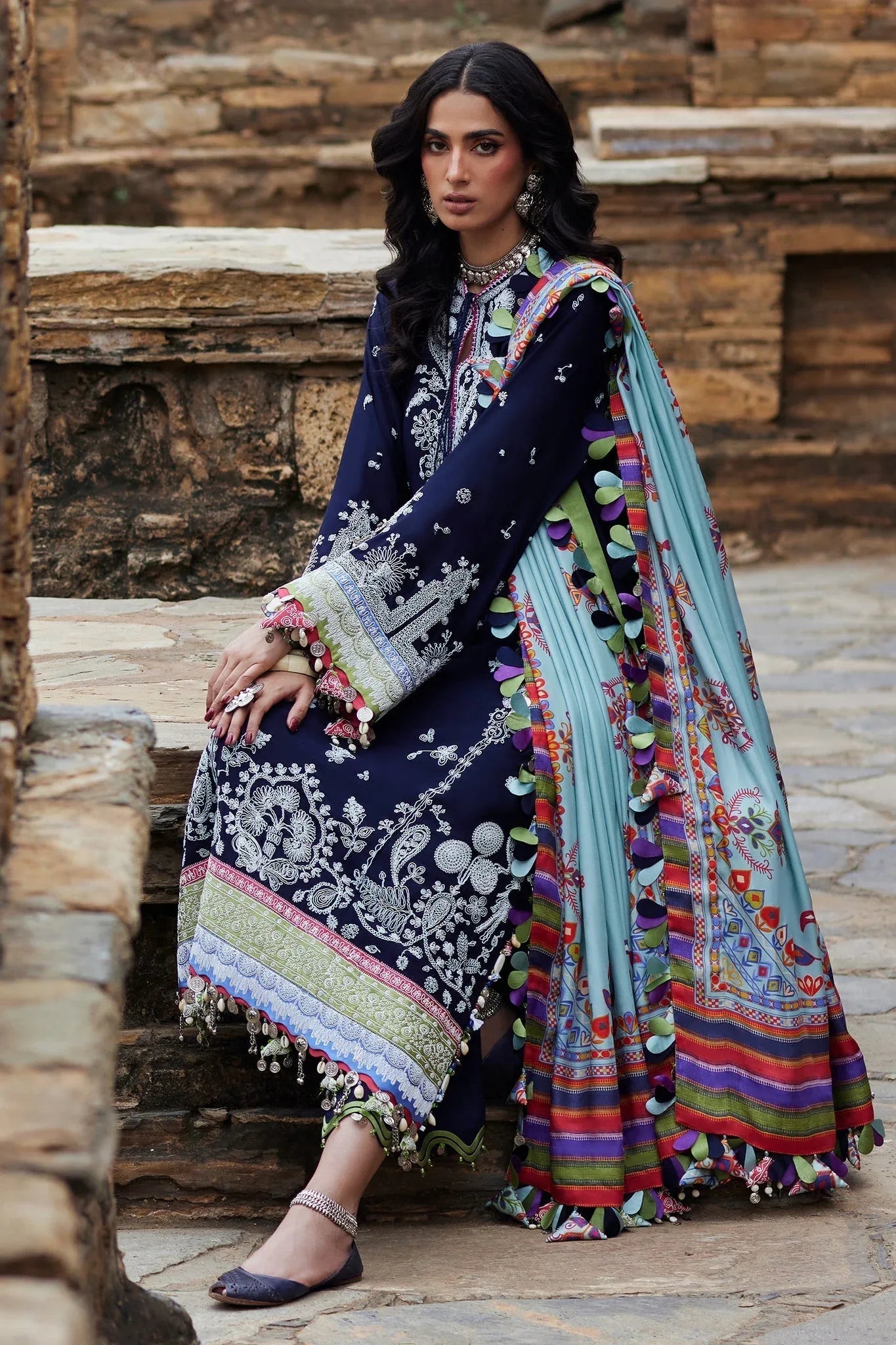 Elan | Winter Collection 24 | MAHROSH (EW24-06) - Rang-e-Khaas