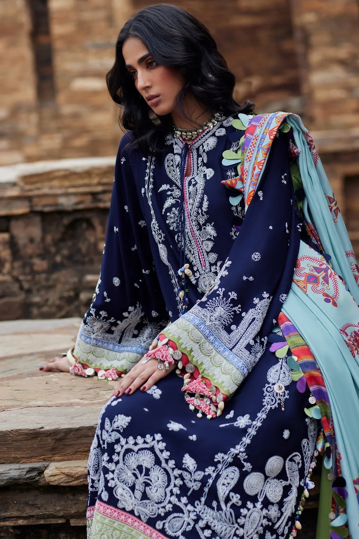 Elan | Winter Collection 24 | MAHROSH (EW24-06) - Rang-e-Khaas