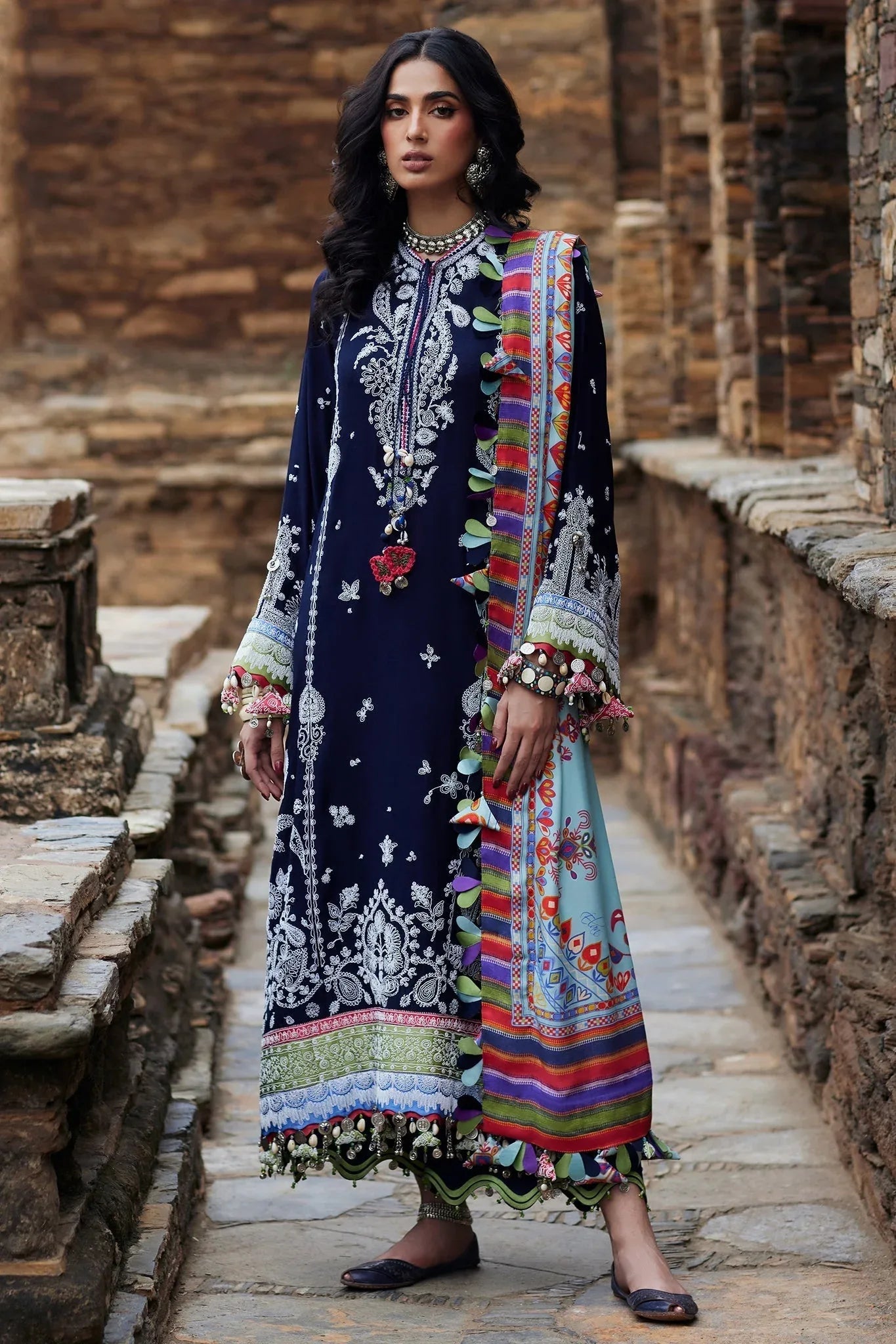 Elan | Winter Collection 24 | MAHROSH (EW24-06) - Rang-e-Khaas