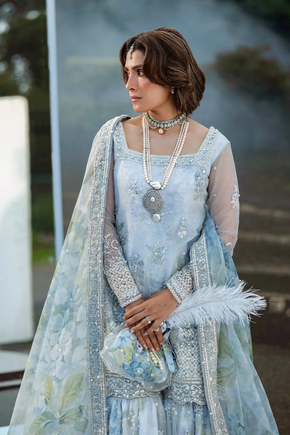 Erum Khan | Jahan Wedding 25 | Floral Drop - Rang-e-Khaas