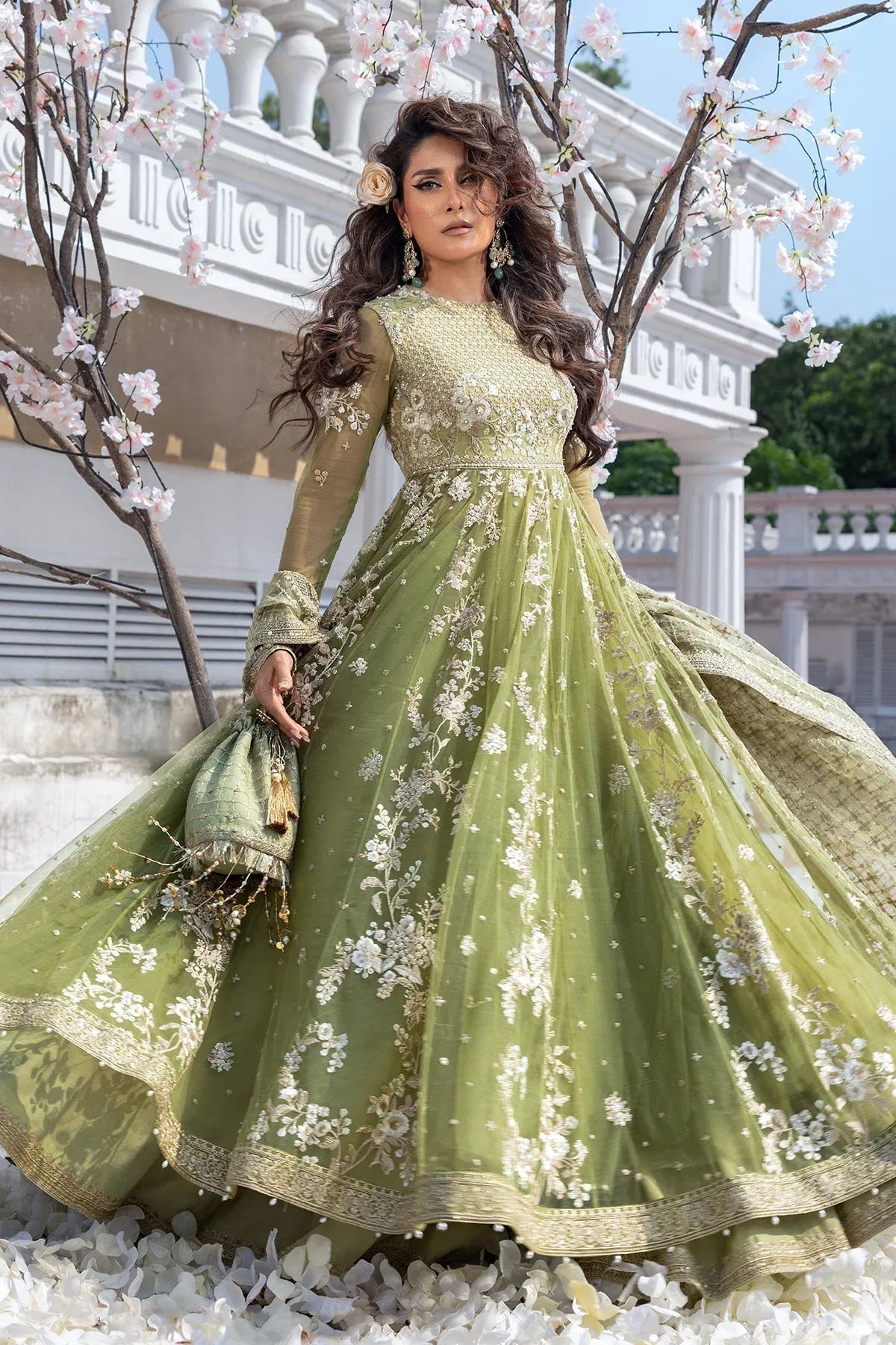 Erum Khan | Jahan Wedding 25 | Mint Glow - Rang-e-Khaas