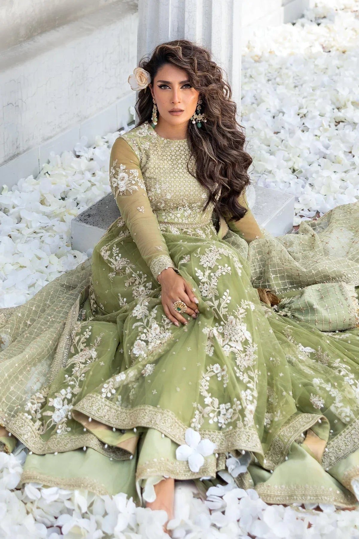 Erum Khan | Jahan Wedding 25 | Mint Glow - Rang-e-Khaas