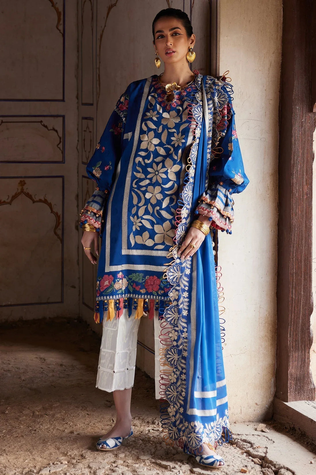 Elan | Luxury Lawn 25 | AURELIA (EL25-08 A) - Rang-e-Khaas
