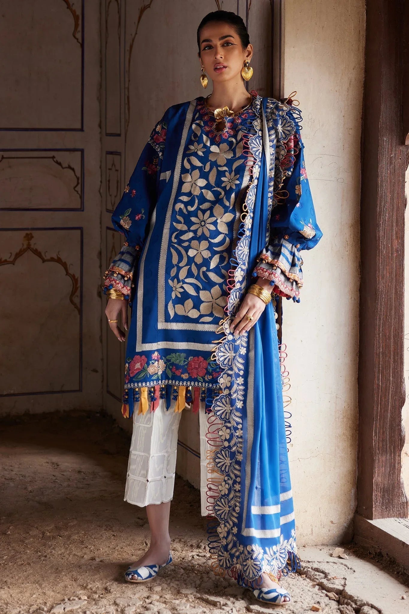 Elan | Luxury Lawn 25 | AURELIA (EL25-08 A) - Rang-e-Khaas
