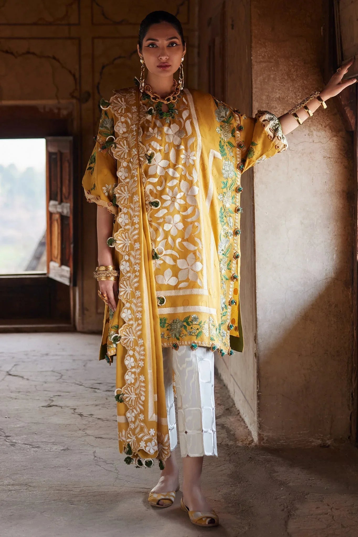 Elan | Luxury Lawn 25 | AURELIA (EL25-08 B) - Rang-e-Khaas