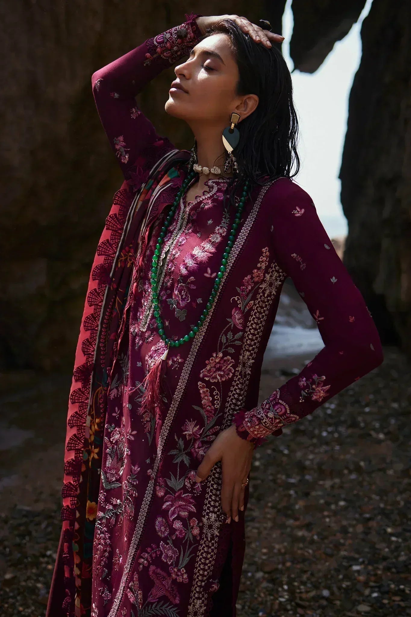 Elan | Winter 23 | ELNAZ (EW23-05) - Rang-e-Khaas