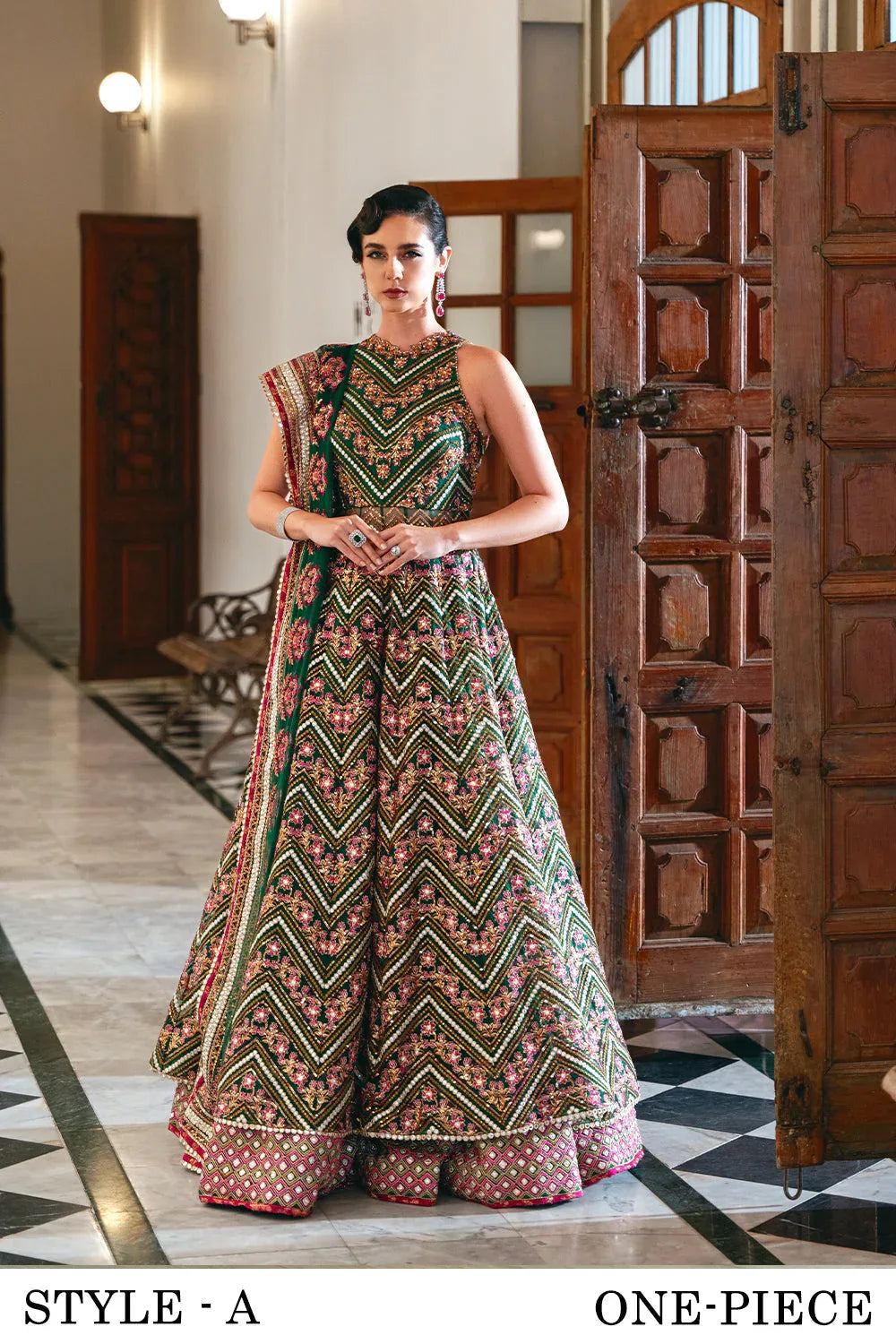 Saira Rizwan | Naqsh Festive | SRN24-06 Penelope - Rang-e-Khaas