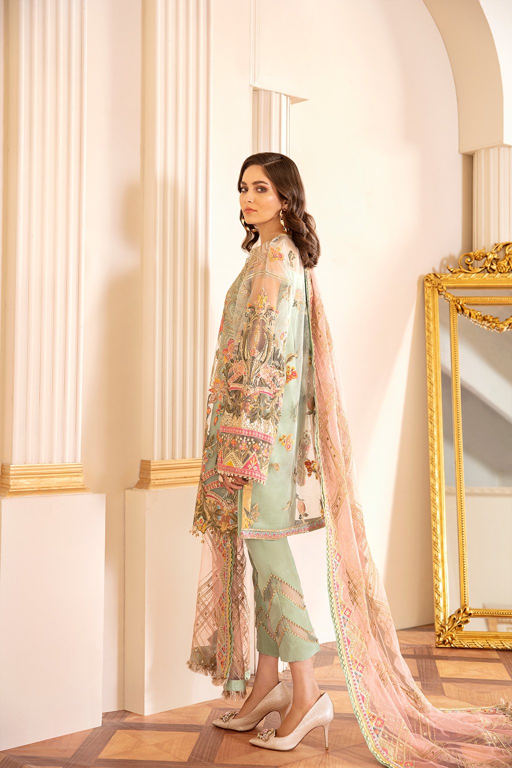 Baroque-EMBROIDERED NET CH07-01