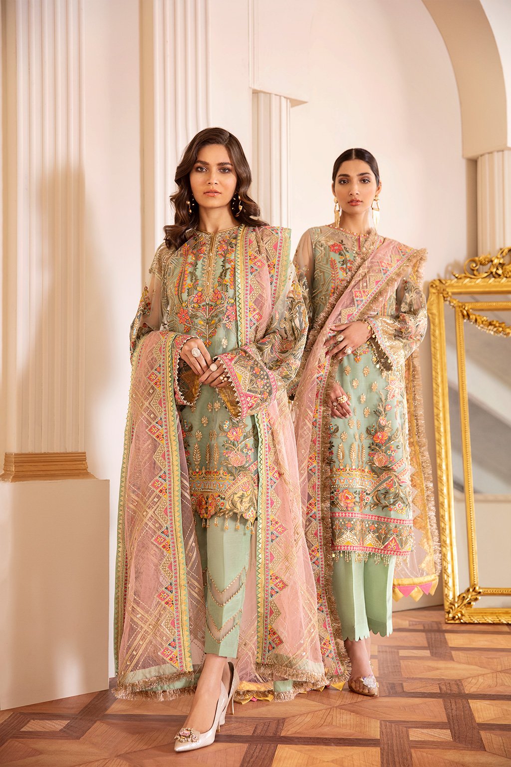 Baroque-EMBROIDERED NET CH07-01