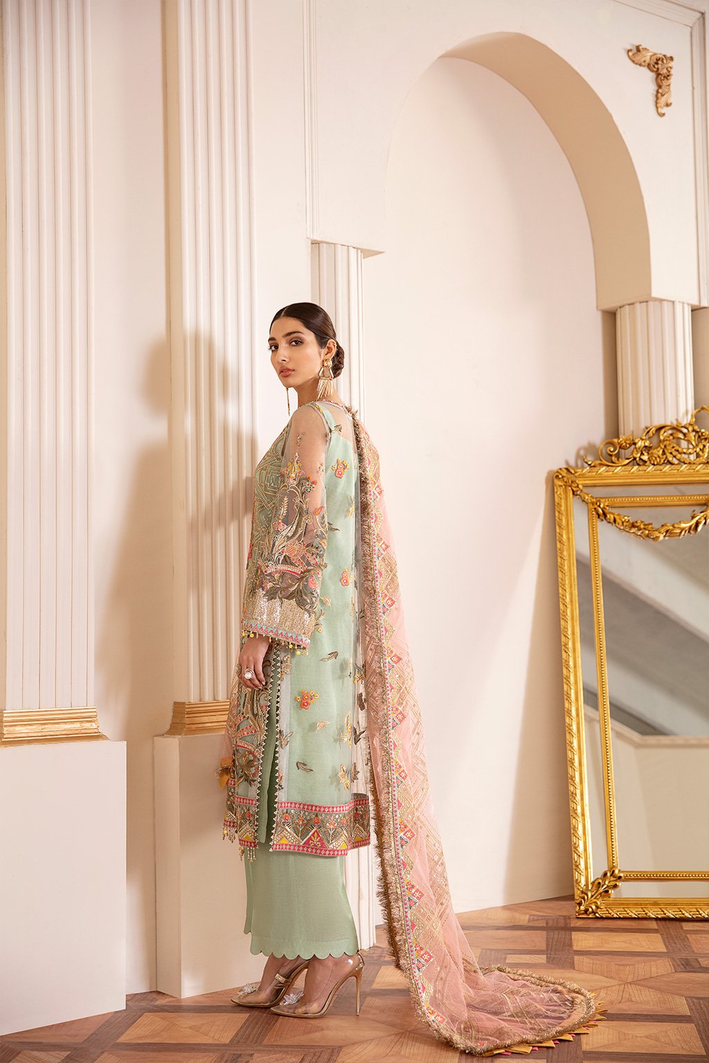 Baroque-EMBROIDERED NET CH07-01