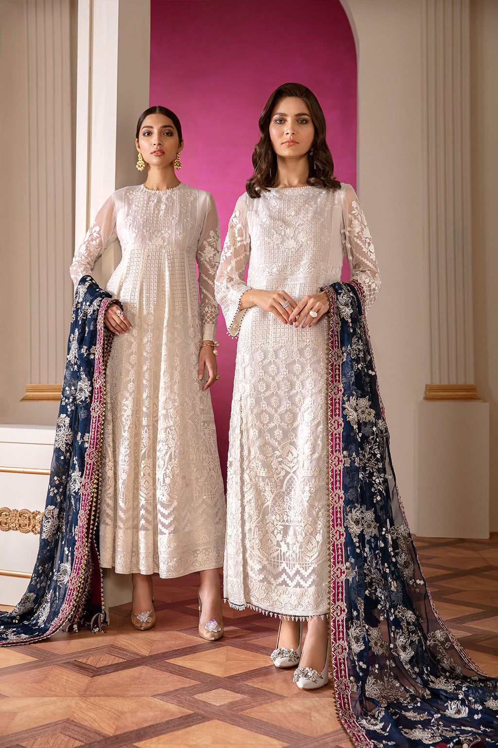 Baroque-EMBROIDERED CHIFFON CH07-02