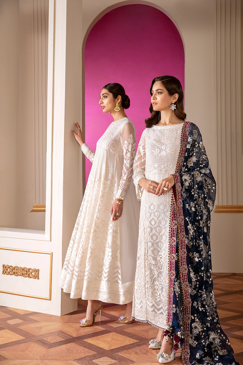 Baroque-EMBROIDERED CHIFFON CH07-02