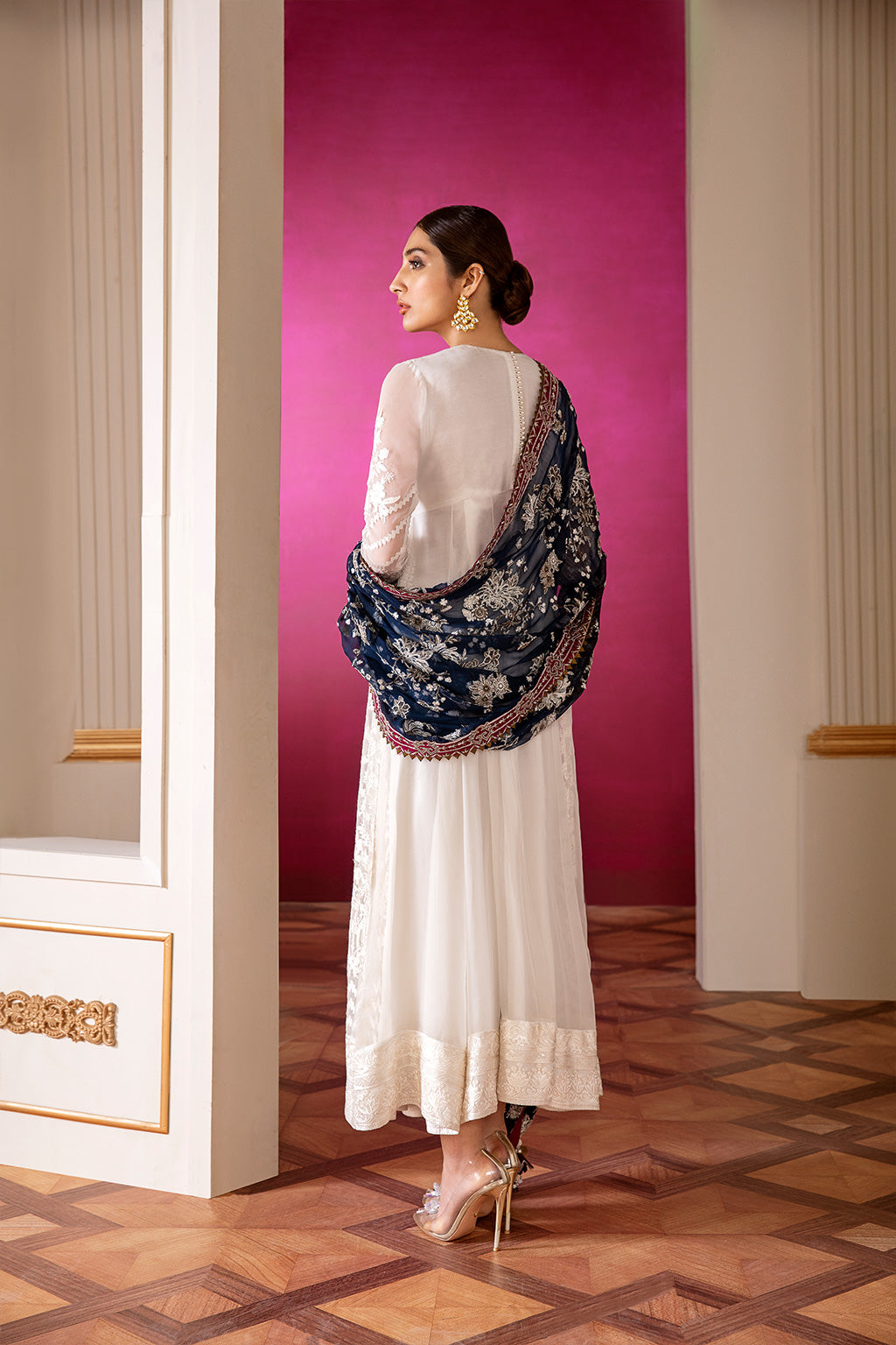 Baroque-EMBROIDERED CHIFFON CH07-02
