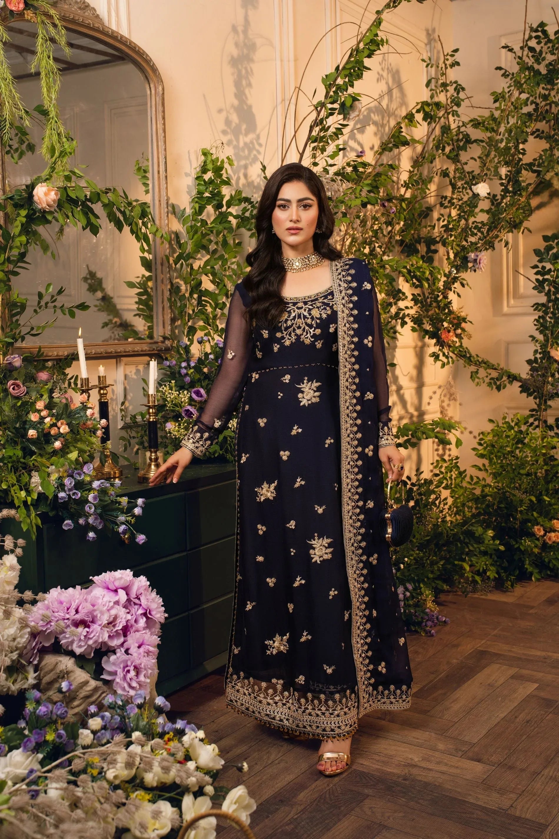 Hemstitch | Festive Edition 24 | Elle - Rang-e-Khaas
