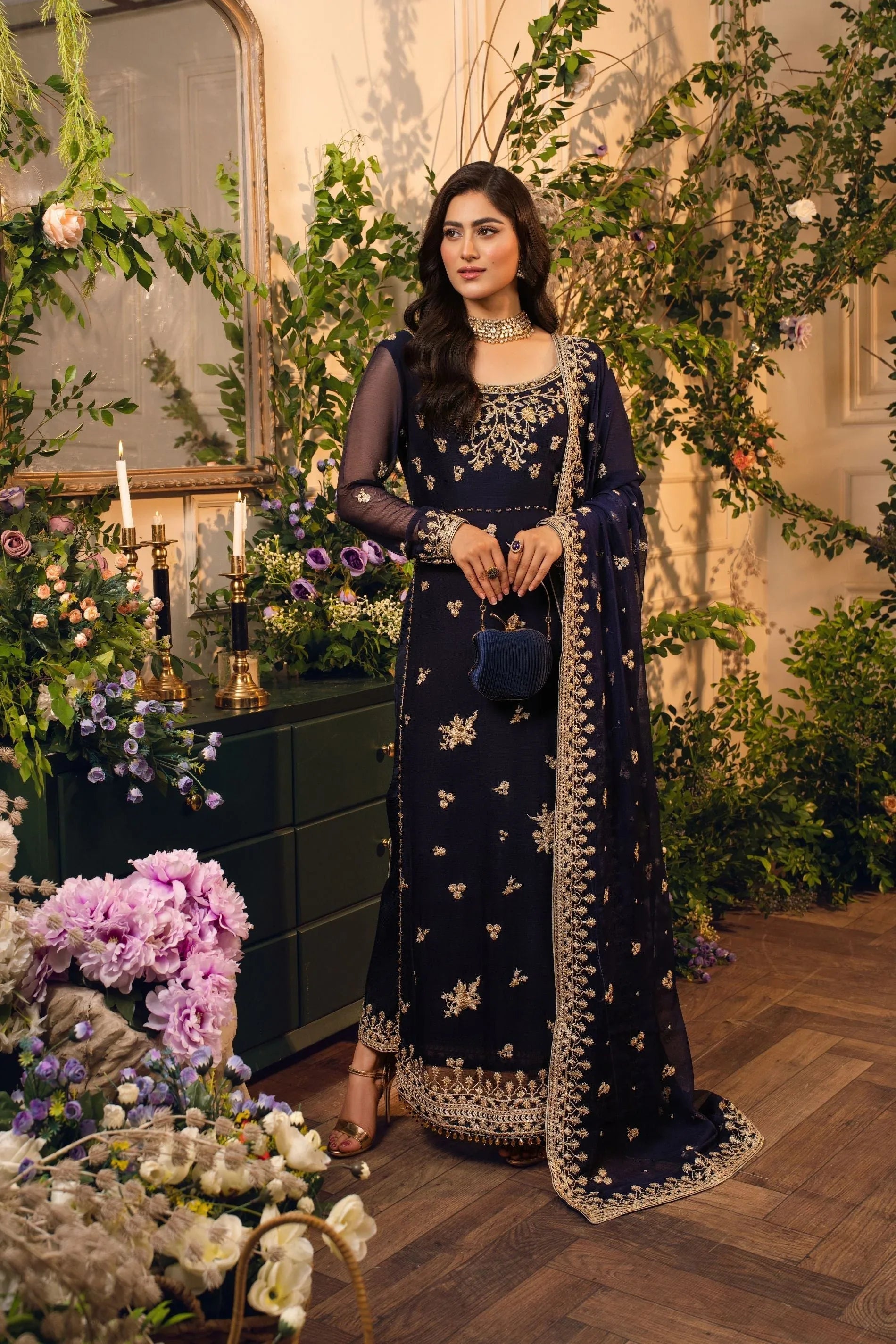 Hemstitch | Festive Edition 24 | Elle - Rang-e-Khaas