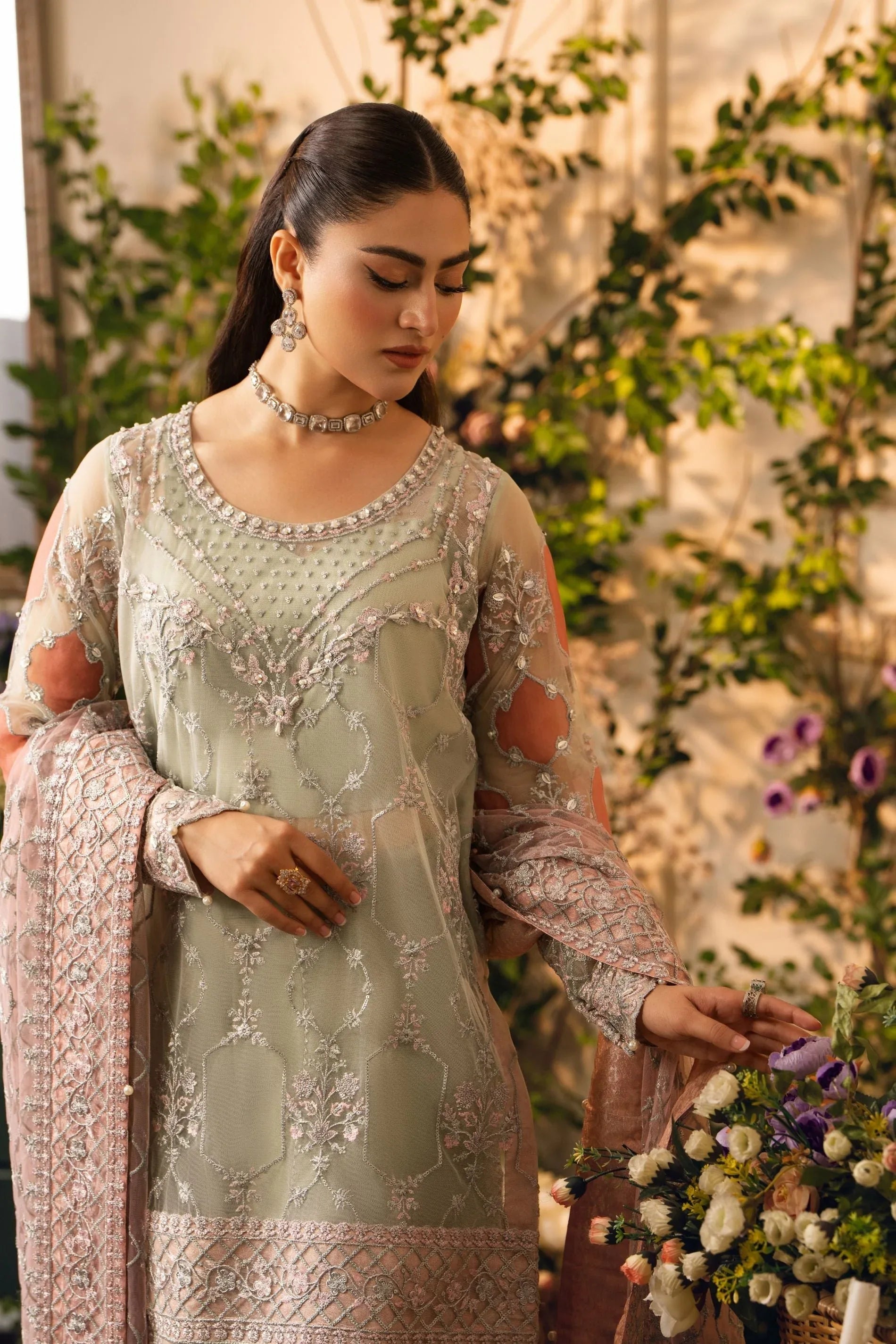 Hemstitch | Festive Edition 24 | Zoey - Rang-e-Khaas