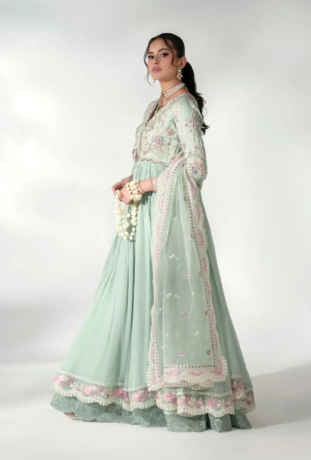 AJR Couture | Luxe Pret 25 |  Satin Serenity - Rang-e-Khaas