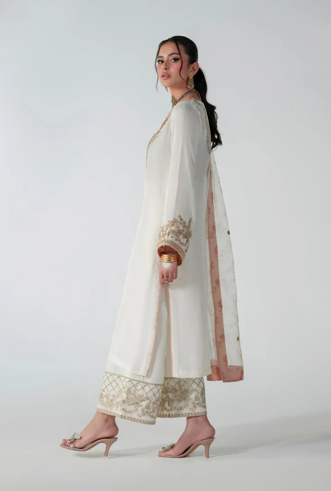 AJR Couture | Luxe Pret 25 |  Silk Whisper - Rang-e-Khaas