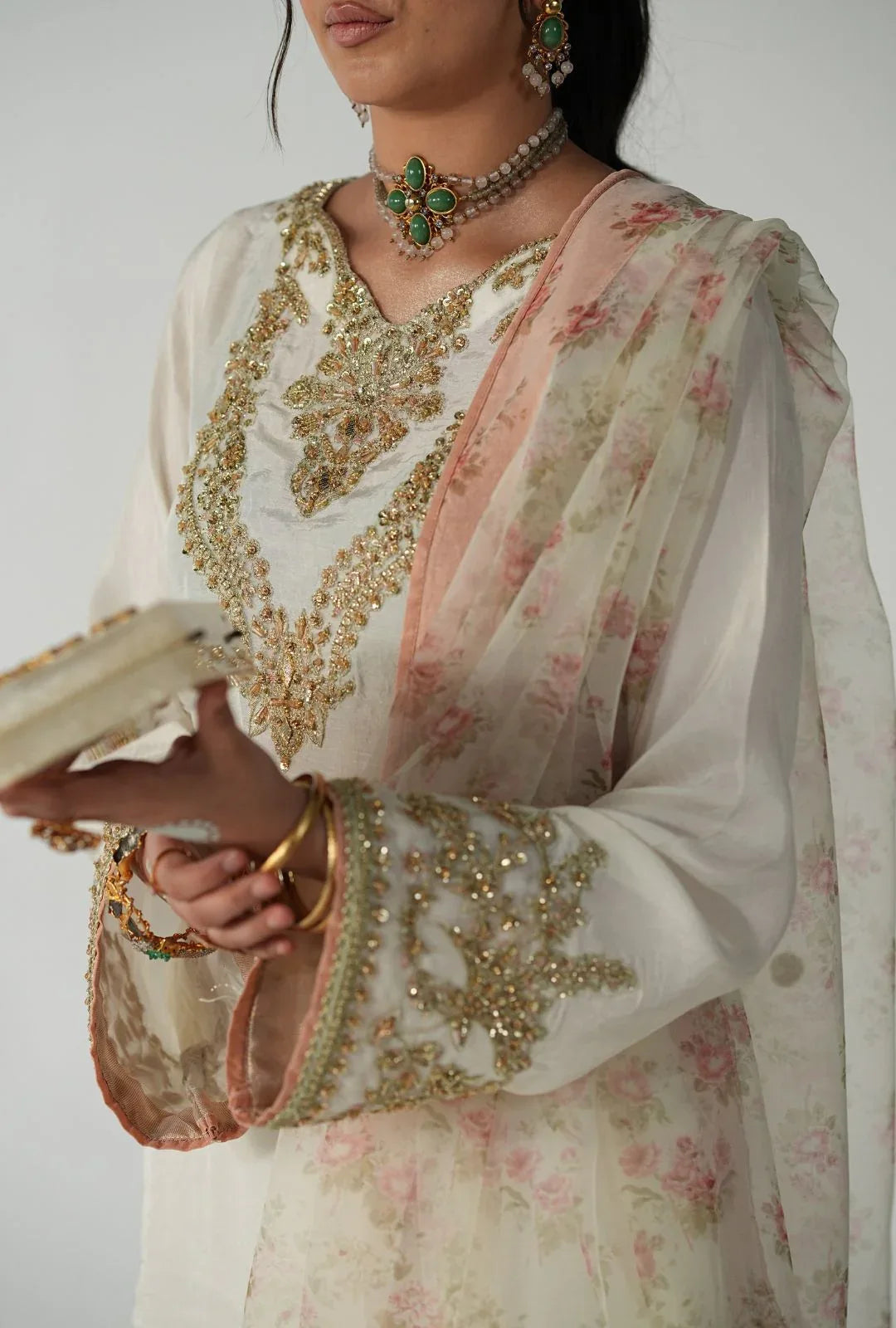 AJR Couture | Luxe Pret 25 |  Silk Whisper - Rang-e-Khaas