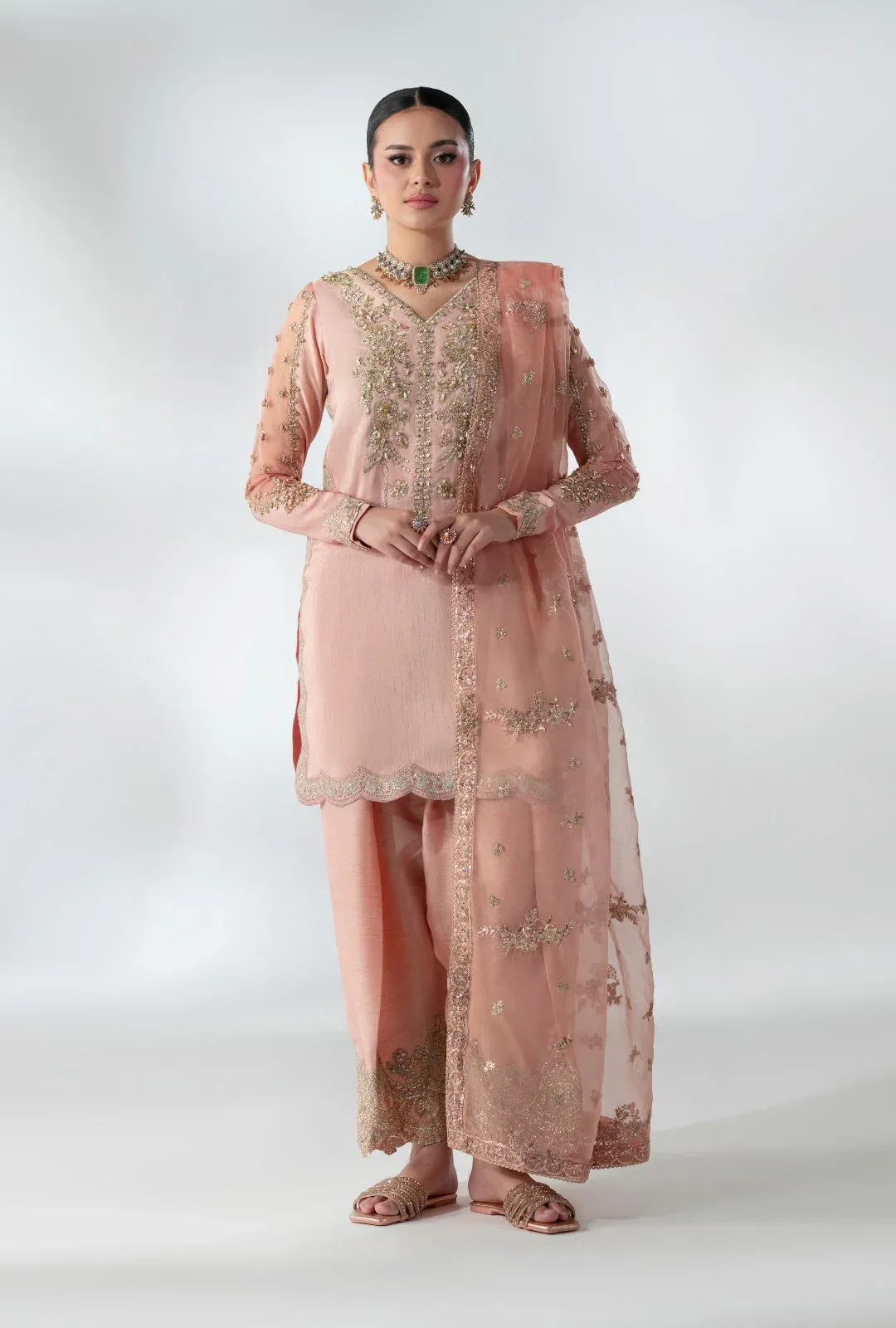 AJR Couture | Luxe Pret 25 |  Ankara Allure - Rang-e-Khaas