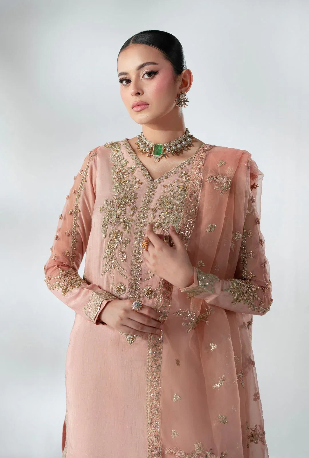 AJR Couture | Luxe Pret 25 |  Ankara Allure - Rang-e-Khaas