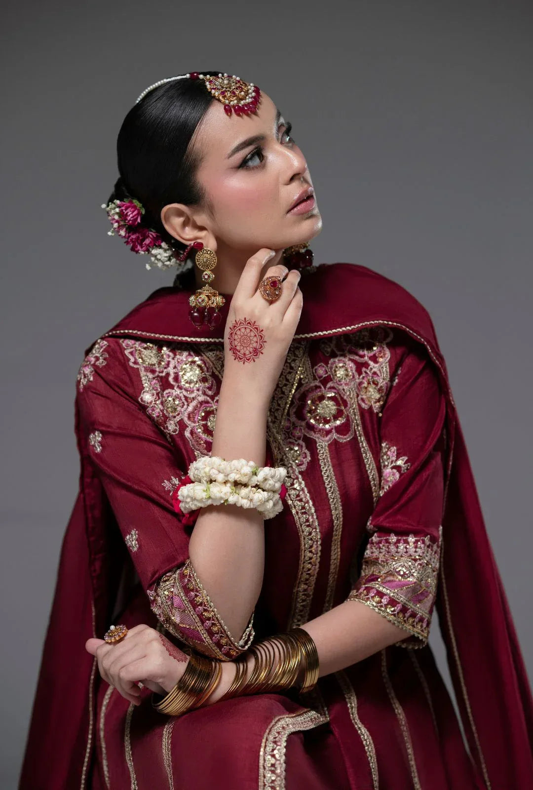 AJR Couture | Luxe Pret 25 |  Ruby Raffia - Rang-e-Khaas