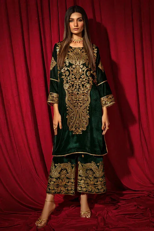 Declare | Velvet Collection 24 |   V1004 - Rang-e-Khaas