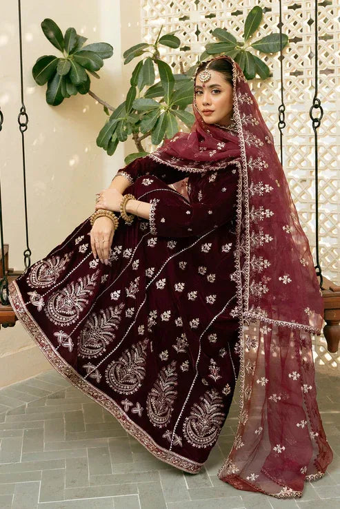Declare | Velvet Collection 24 |  V1007 - Rang-e-Khaas