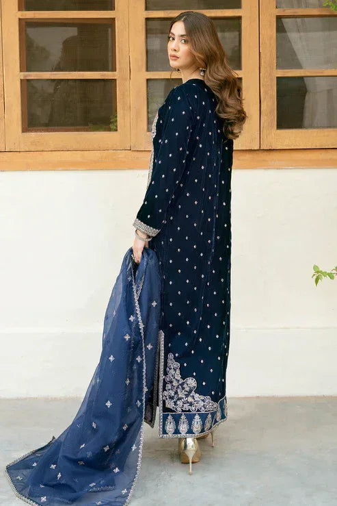 Declare | Velvet Collection 24 |  V1009 - Rang-e-Khaas
