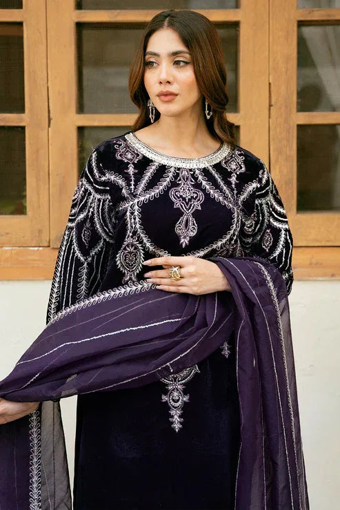Declare | Velvet Collection 24 | V1011 - Rang-e-Khaas