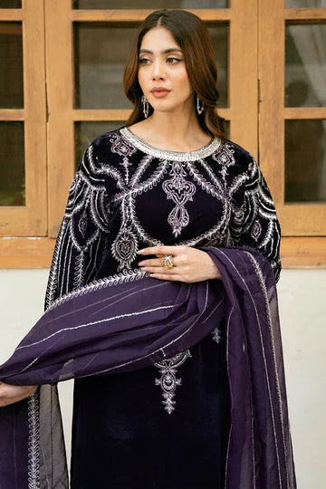 Declare | Velvet Collection 24 | V1011 - Rang-e-Khaas