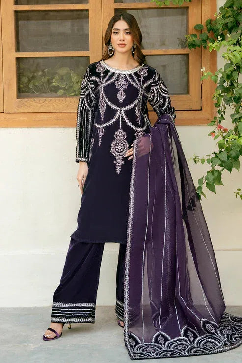 Declare | Velvet Collection 24 | V1011 - Rang-e-Khaas