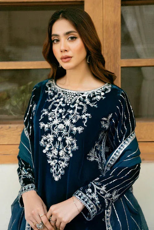 Declare | Velvet Collection 24 |  V1012 - Rang-e-Khaas
