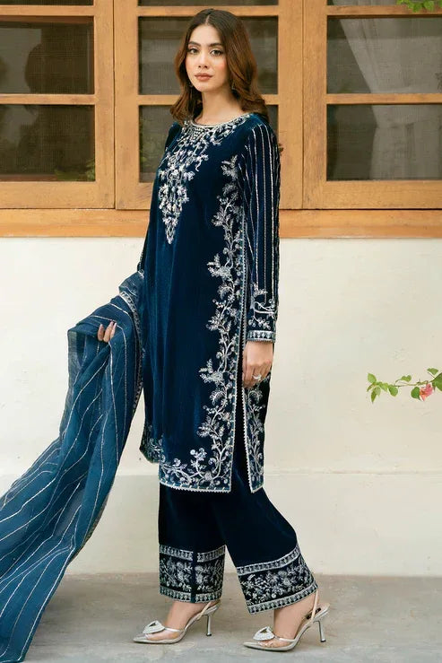 Declare | Velvet Collection 24 |  V1012 - Rang-e-Khaas