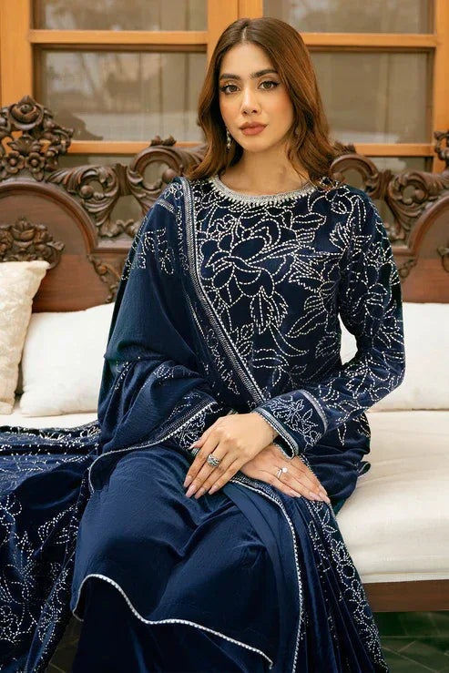Declare | Velvet Collection 24 |  V1014 - Rang-e-Khaas