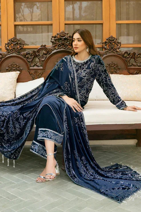 Declare | Velvet Collection 24 |  V1014 - Rang-e-Khaas