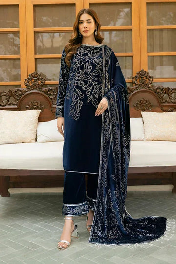 Declare | Velvet Collection 24 |  V1014 - Rang-e-Khaas