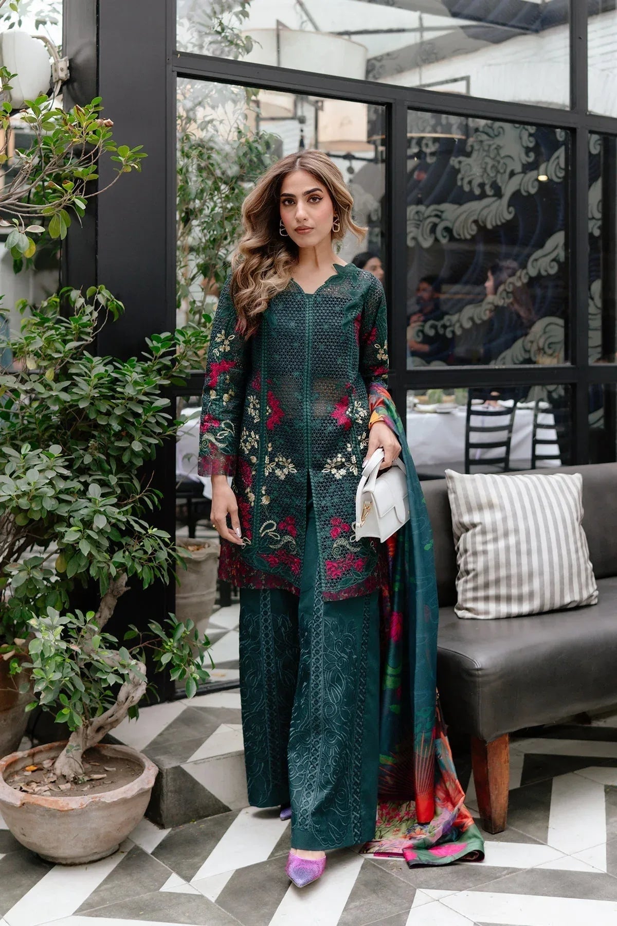 Afrozeh | Lawn 25 | Vermora - Rang-e-Khaas