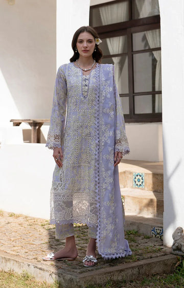 AJR Couture | Printakari Lawn 25 | Vista - Rang-e-Khaas