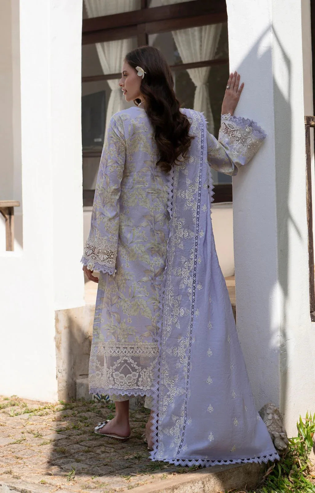 AJR Couture | Printakari Lawn 25 | Vista - Rang-e-Khaas