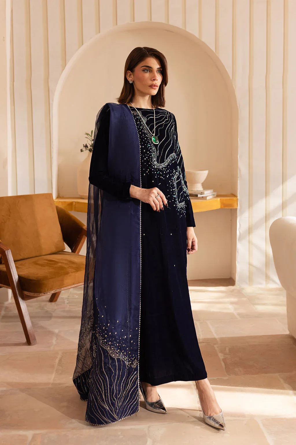 Vanya | Velvet Formals 24 |  KV-50 - Rang-e-Khaas