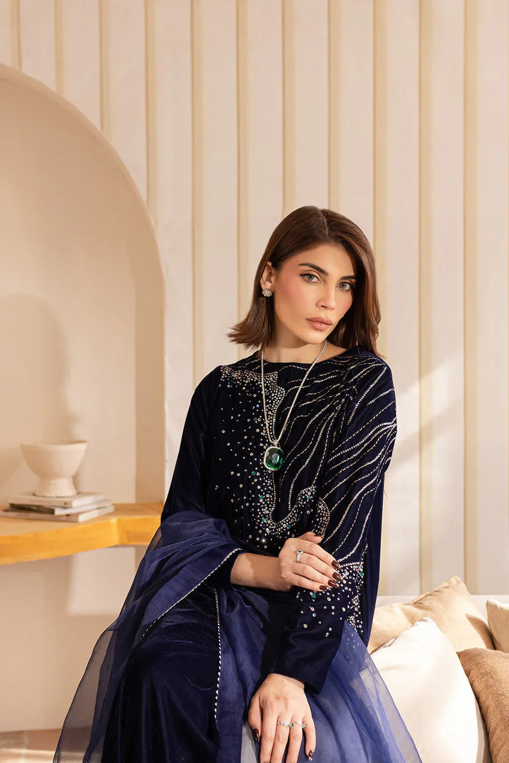 Vanya | Velvet Formals 24 |  KV-50 - Rang-e-Khaas