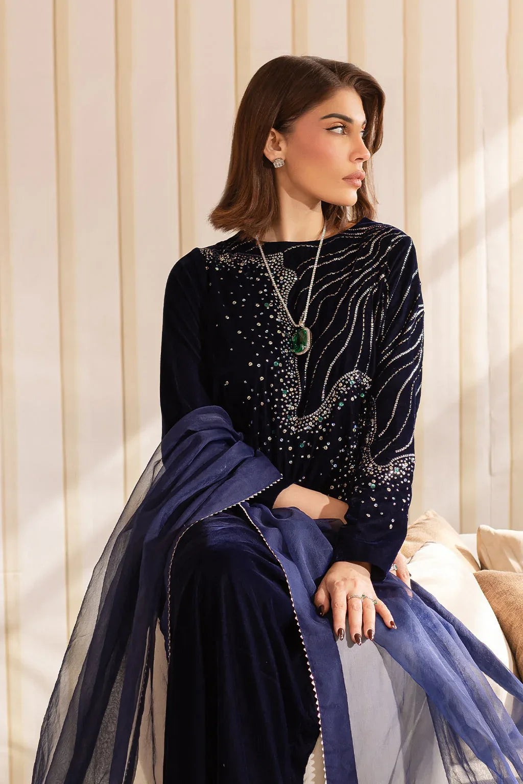Vanya | Velvet Formals 24 |  KV-50 - Rang-e-Khaas