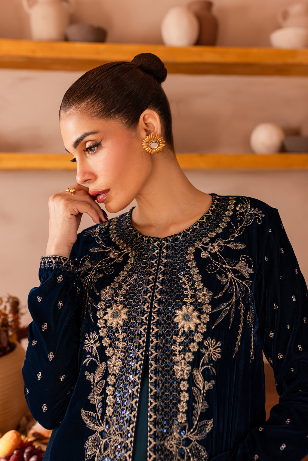 Vanya | Velvet Formals 24 |  KV-54 - Rang-e-Khaas
