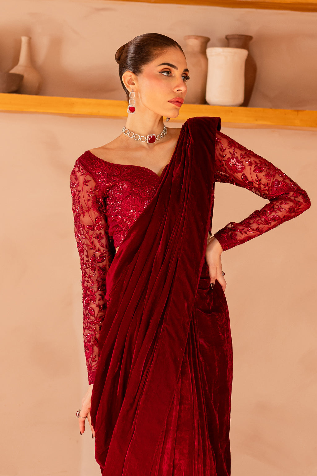Vanya | Velvet Formals 24 | KV-55 - Rang-e-Khaas