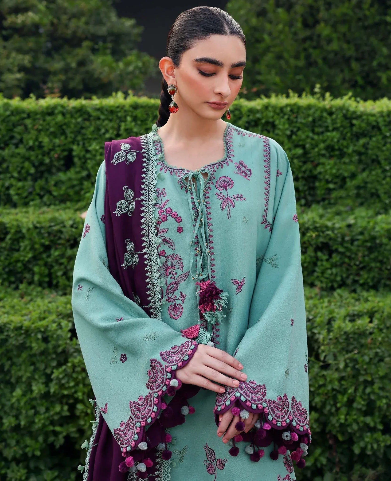 Republic Womenswear | Amaris Luxury Shawl 25 | Virella - Rang-e-Khaas