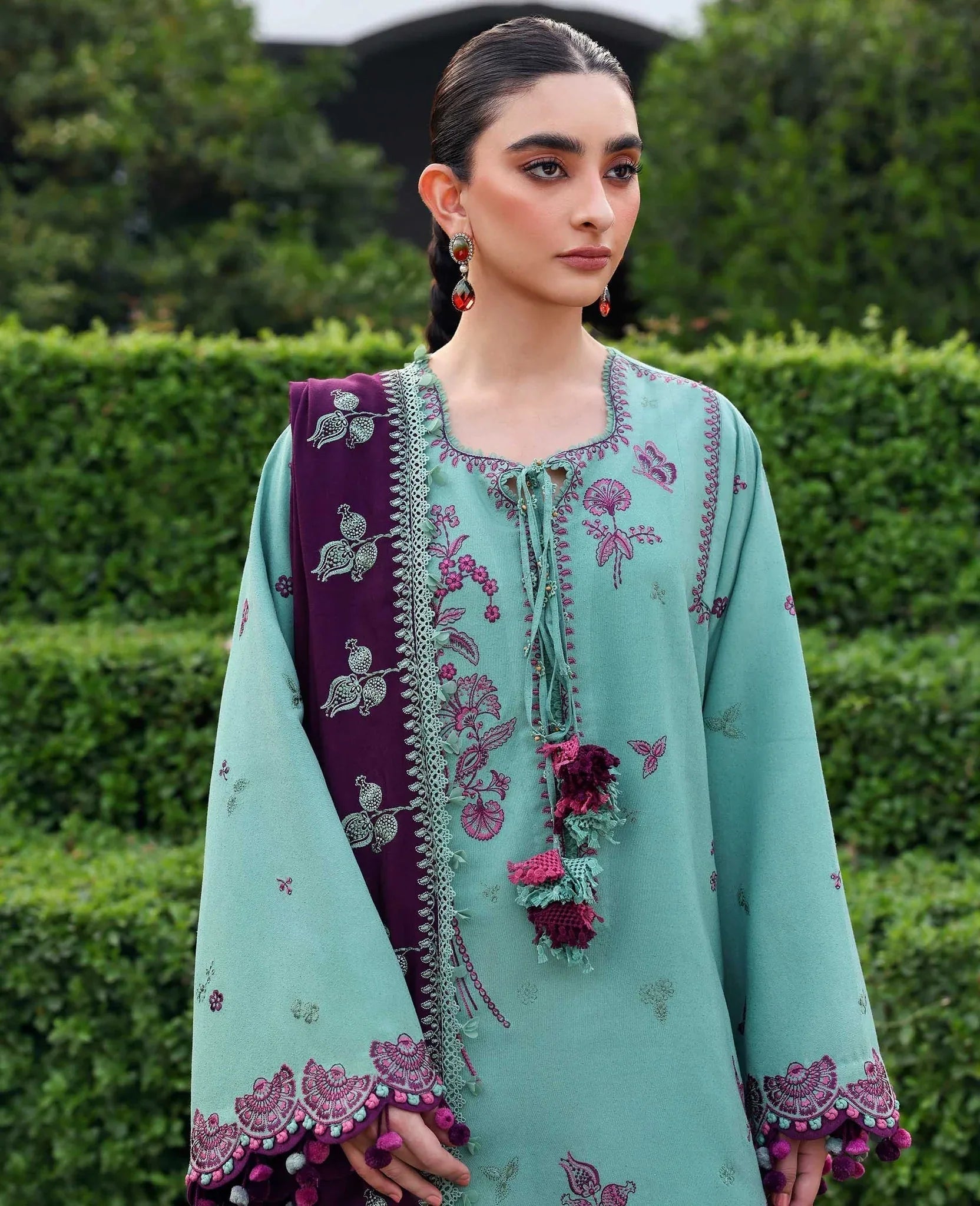 Republic Womenswear | Amaris Luxury Shawl 25 | Virella - Rang-e-Khaas