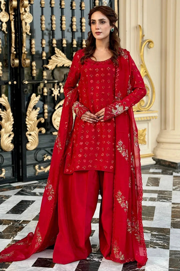 Mina Kashif | Loona Lawn 25 | Ruby - Rang-e-Khaas